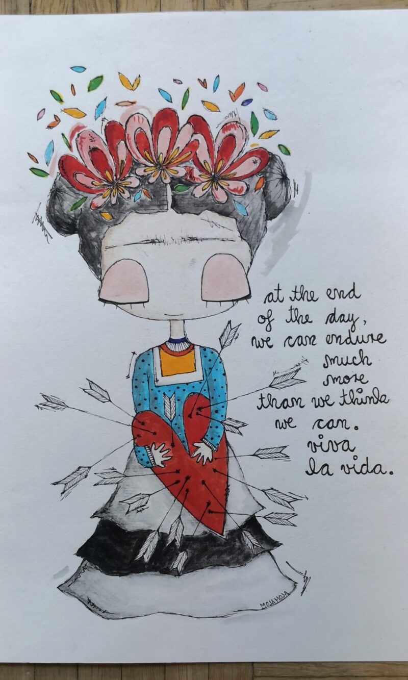 Frida - original illustration