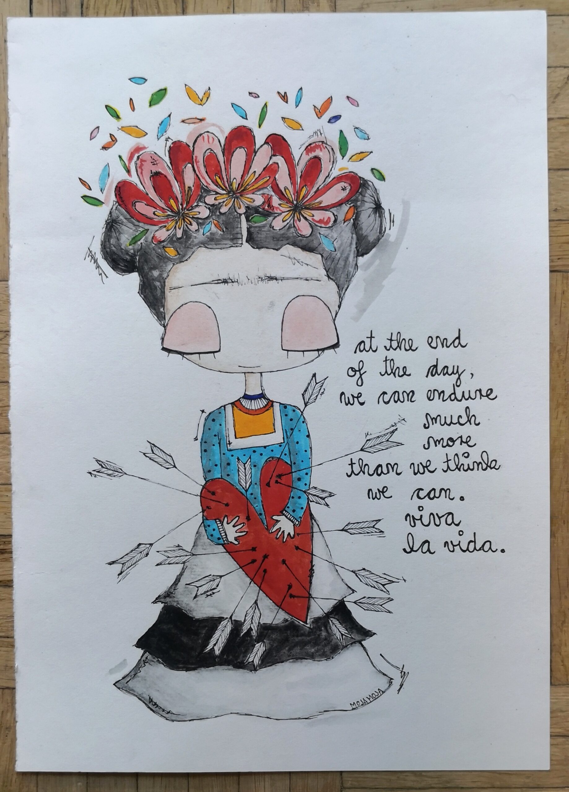 Frida - original illustration