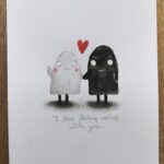 Love being weird with you - original ilustracija