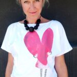 Bat white My Heart T-shirt