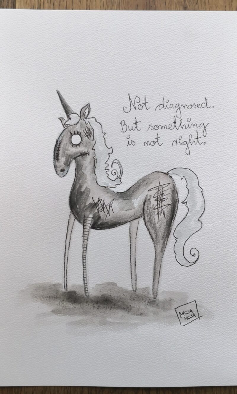 Not diagnosed - original ilustracija