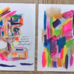 True colors - original ilustracija diptih