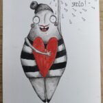 Verjamem v srečo - original ilustracija