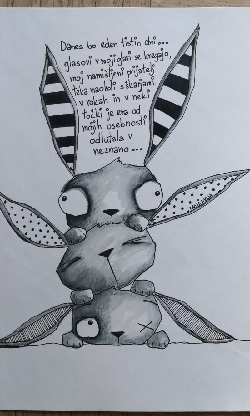   Vsi moji - original ilustracija