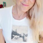 White women's T-shirt Ne bit ovca