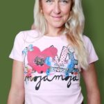 Roza ženska majčka LOVE