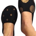 Bronze Dots Slippers IN STOCK