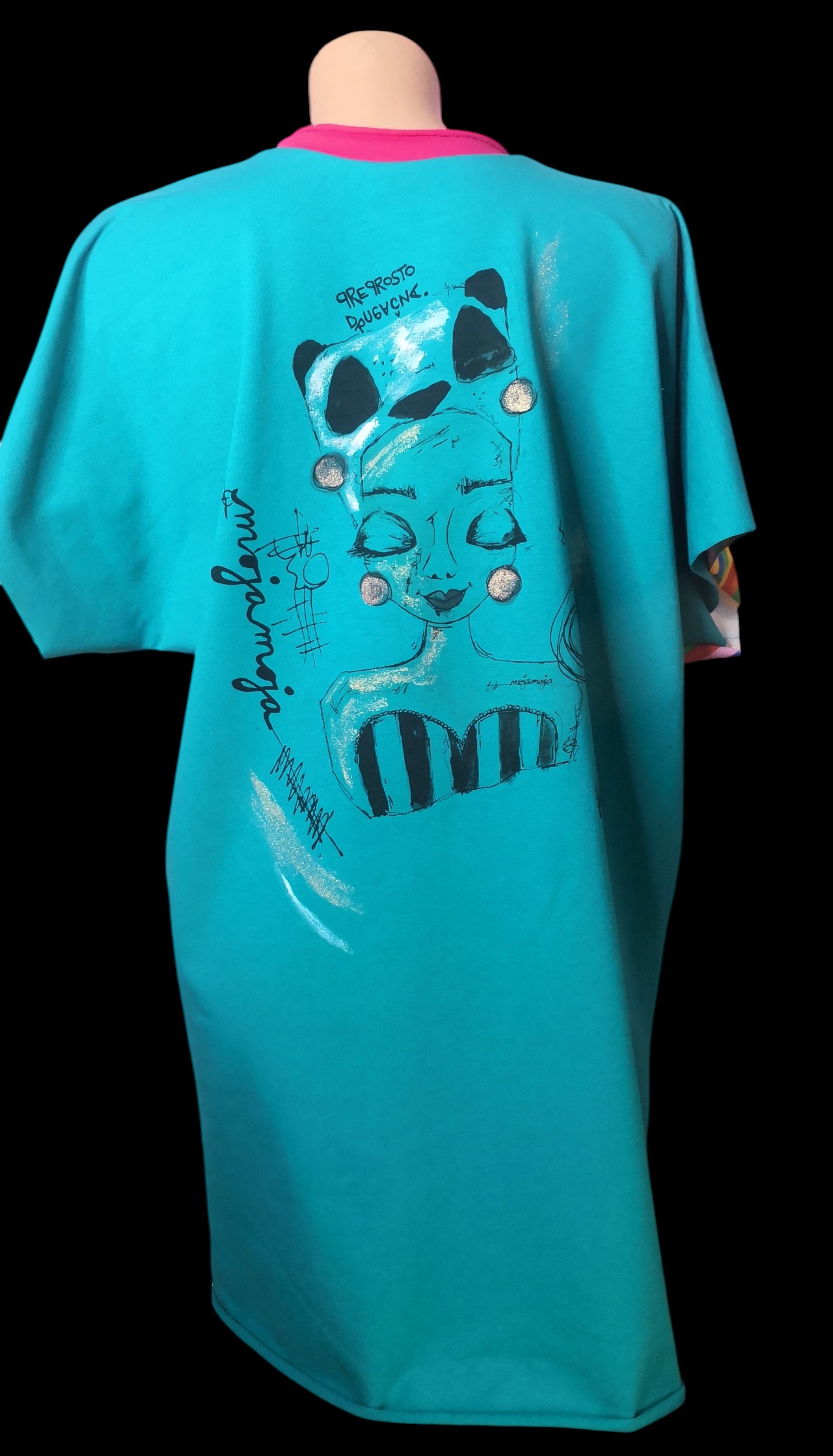 Oversized tunic M-L deer