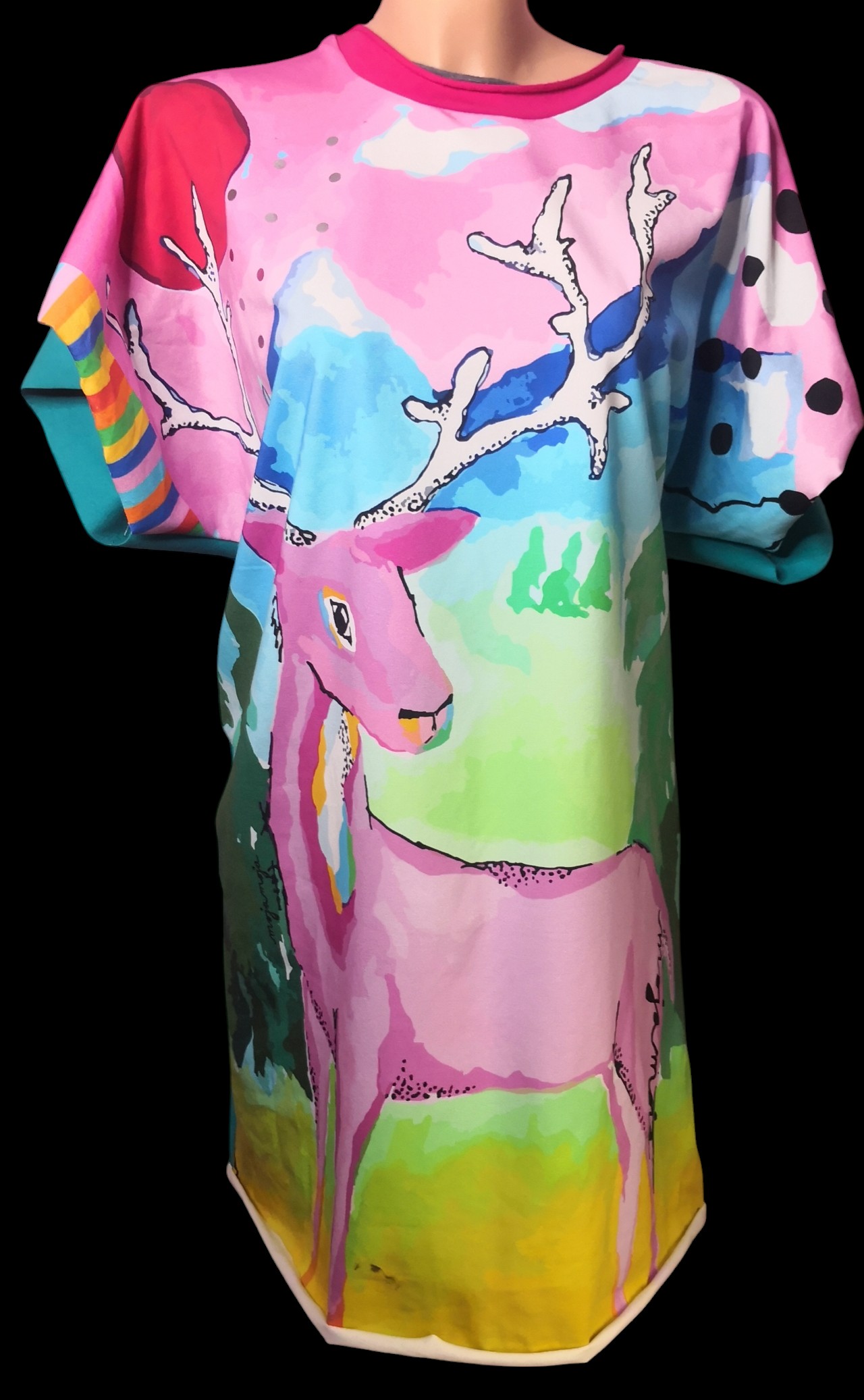 Oversized tunic M-L deer