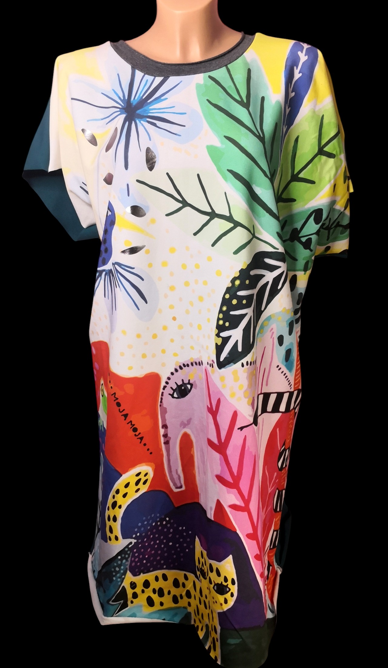 Prevelika tunika XL-XXL džungla
