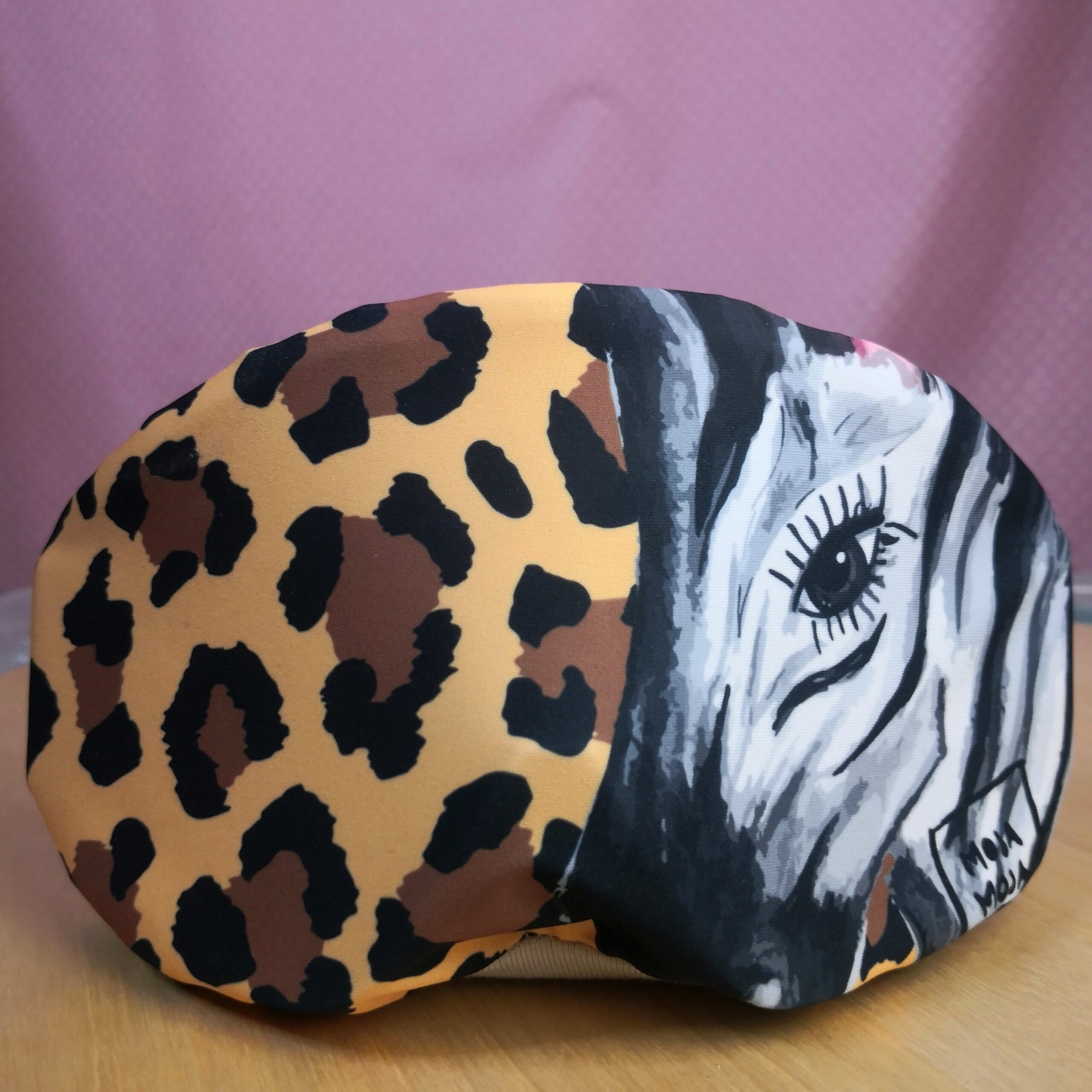 Ski Goggles Protector - Zebra