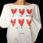 Lovingly Different White Bat Shirt