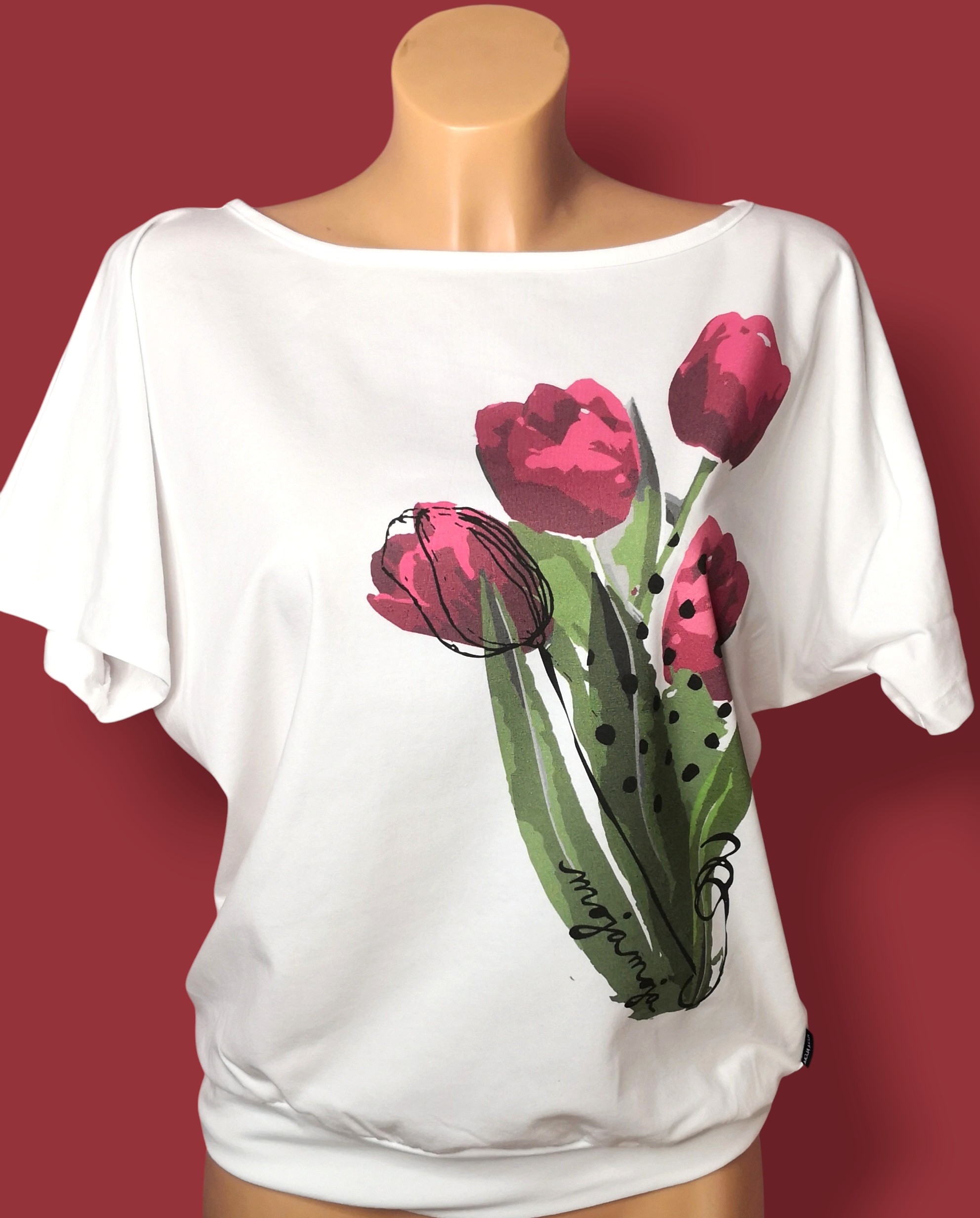 Tulipani bel netopir kr