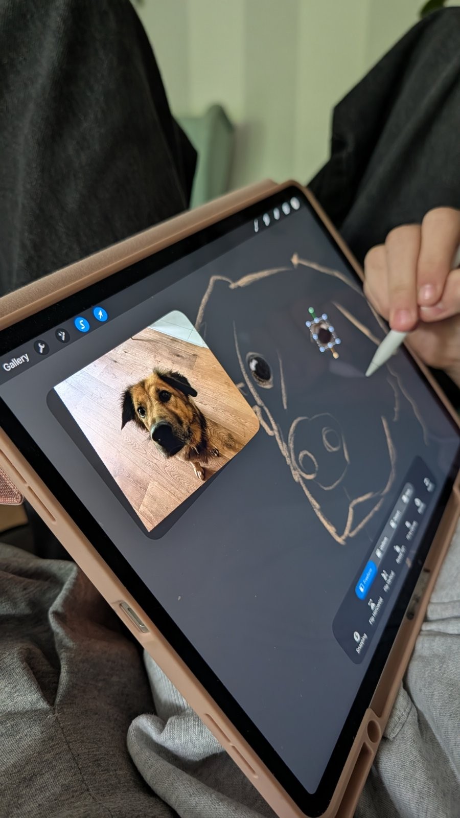 T-shirt with a sketch of your pet