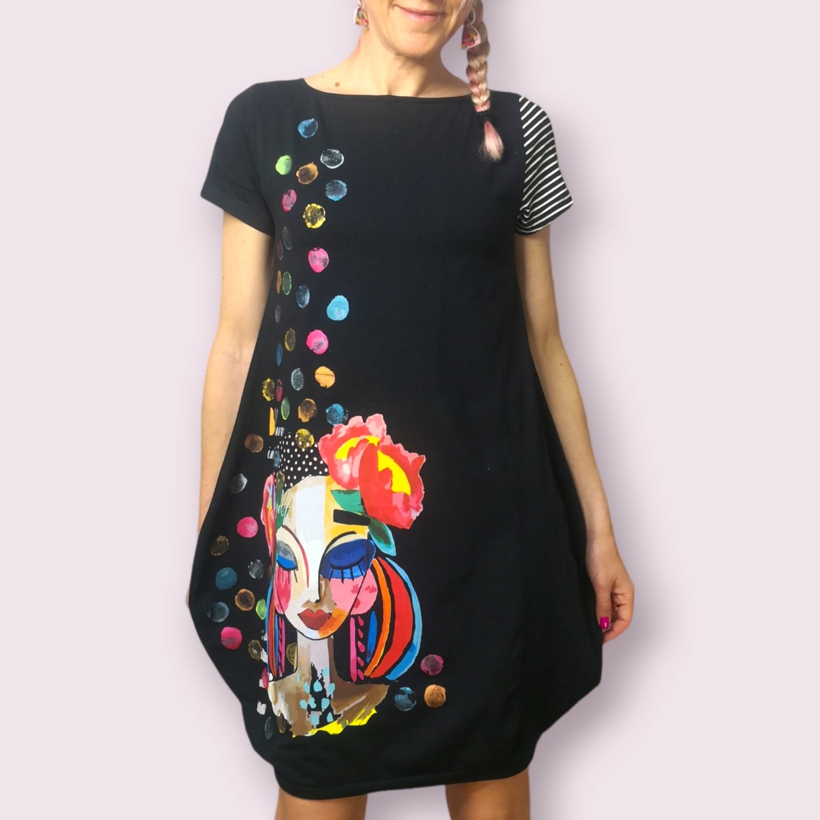 Be You Dress - Black Balloon
