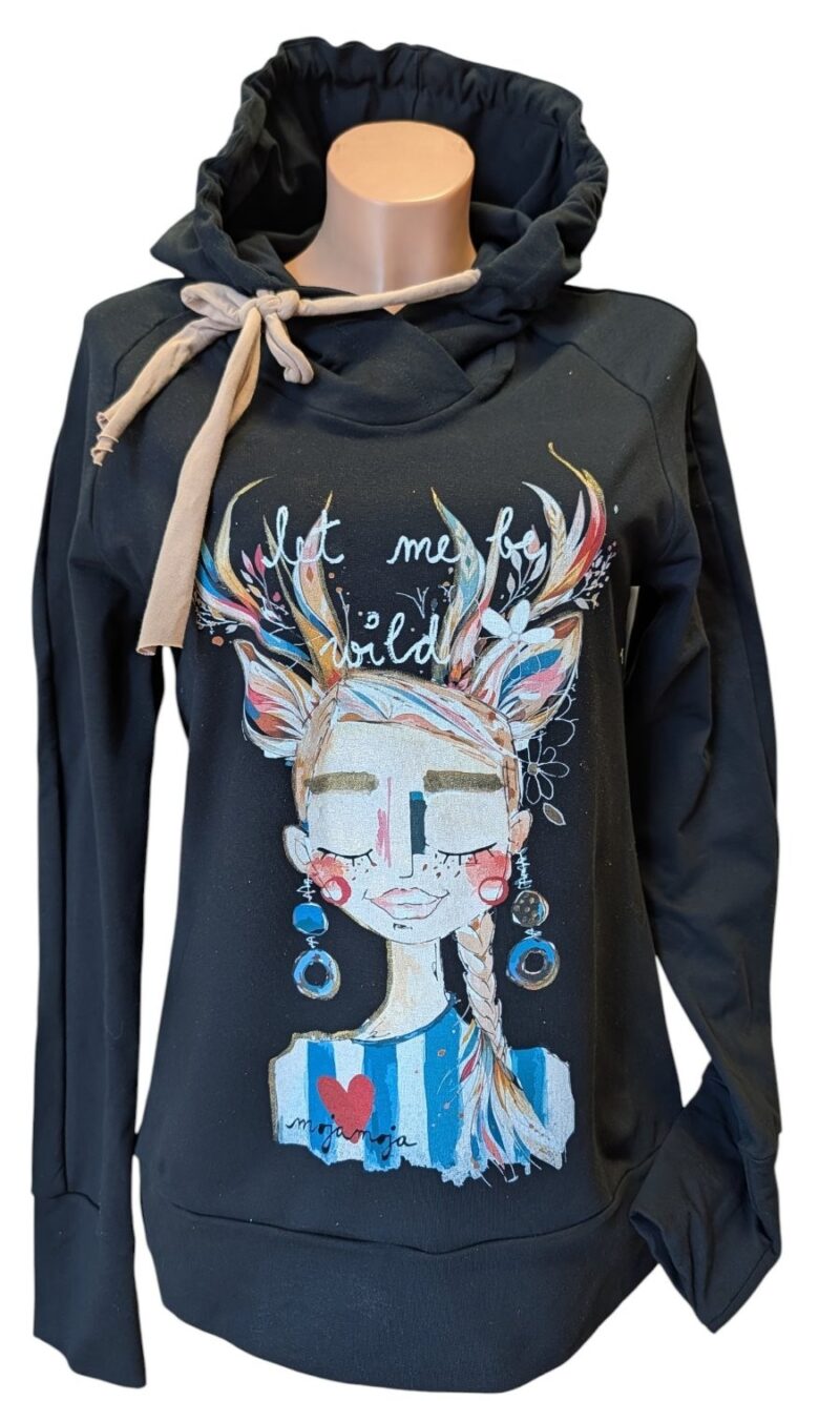 Let me be wild hoodie