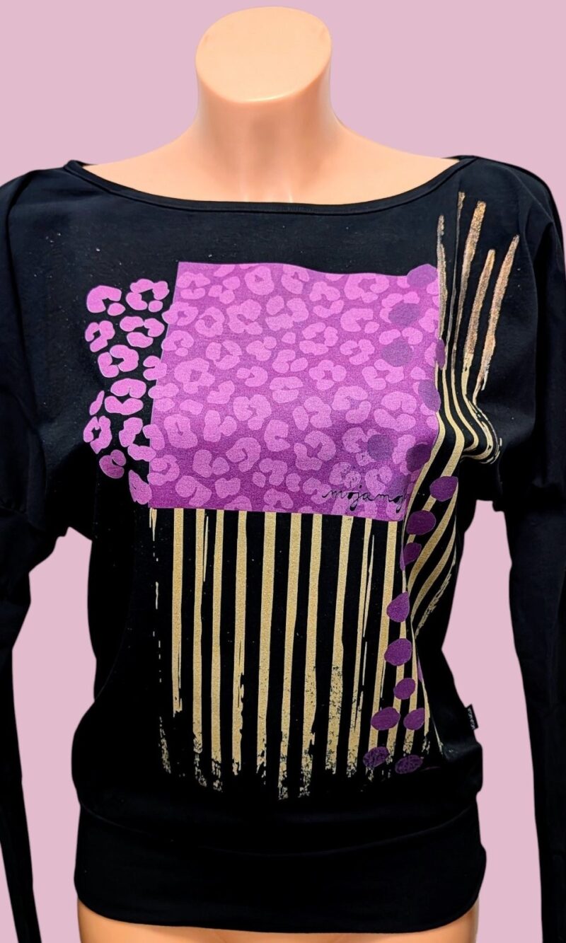 Abstract - black bat long sleeve