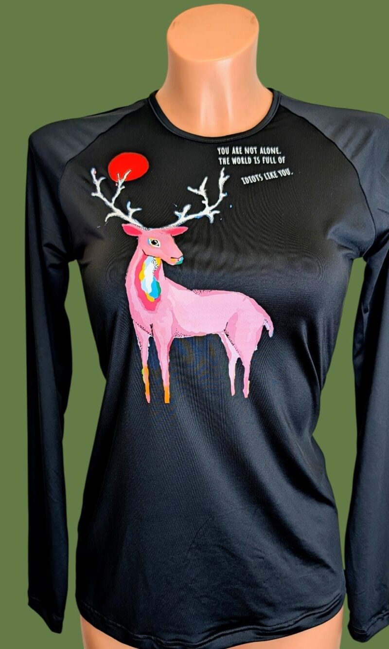 Black Deer sports T-shirt